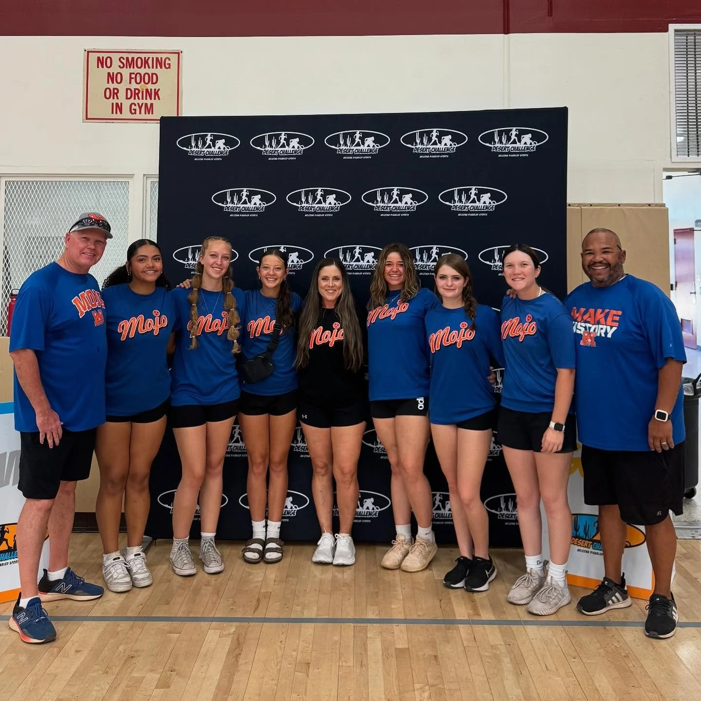 Thank you to @tn.mojo16u_morales_ramsey for helping us set up this morning. Our volunteers help make the Desert Challenge week happen. There&rsquo;s still time for you to sign up to volunteer this week. Check out the link in our bio.