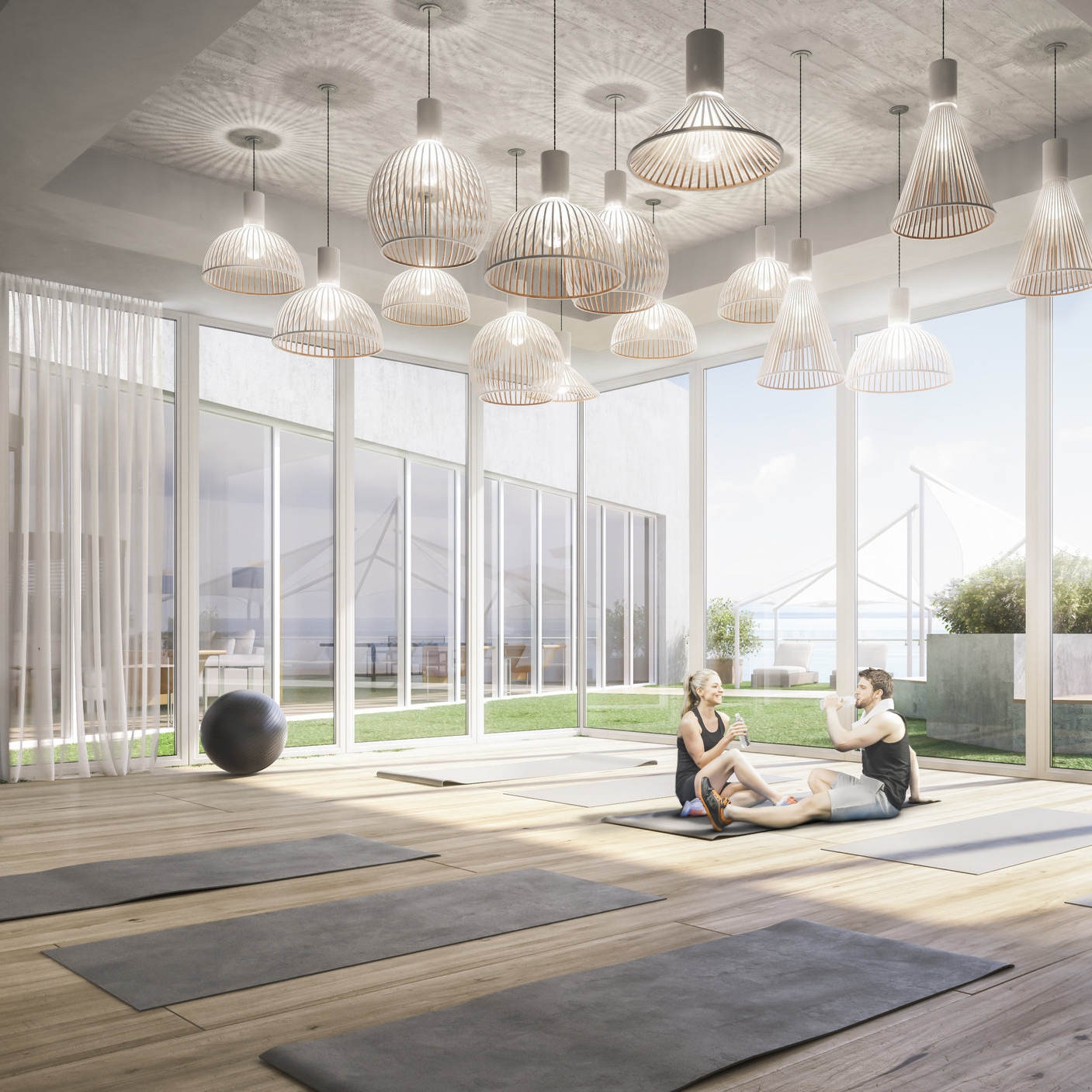 LAKE &amp; EASTStunning, sleek lake-side appropriate interiors were designed for this new mid-rise condo development in Oakville's Bronte Village area. Yet to be built but luckily here is a teaser of the amenities, lobby and suite interiors.