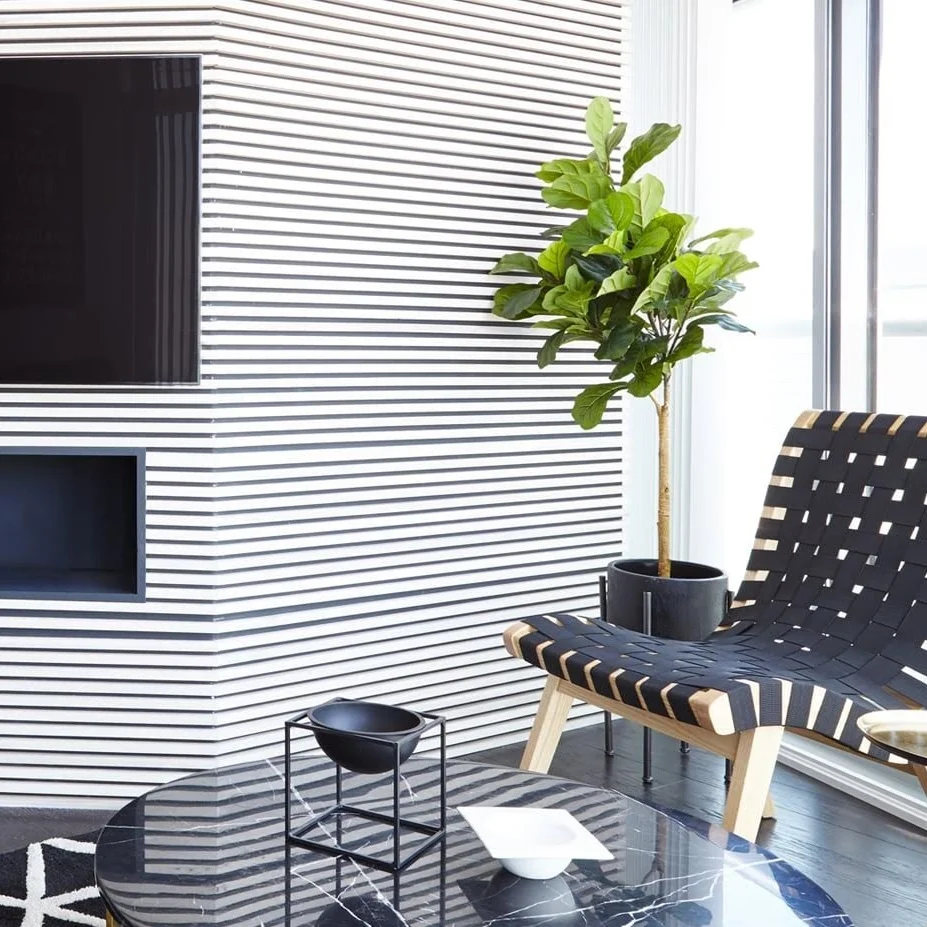 YORK ST CONDOSAn airy, scandinavian-inspired design approach was necessary for this investment property in downtown Toronto. Moody greys, pale birch and a few pops of blue let the eyes rest, relax and take in the view.