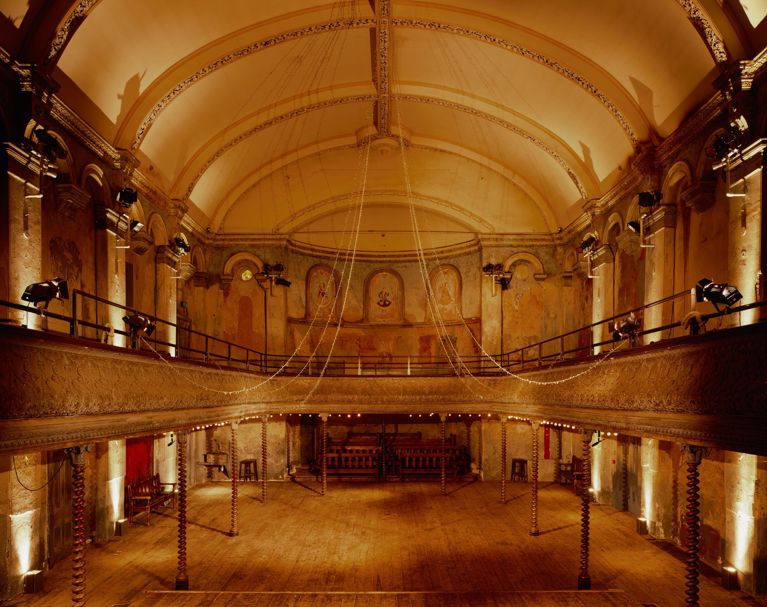 The Auditorium, where the majority of event took place. The view is from the stage.