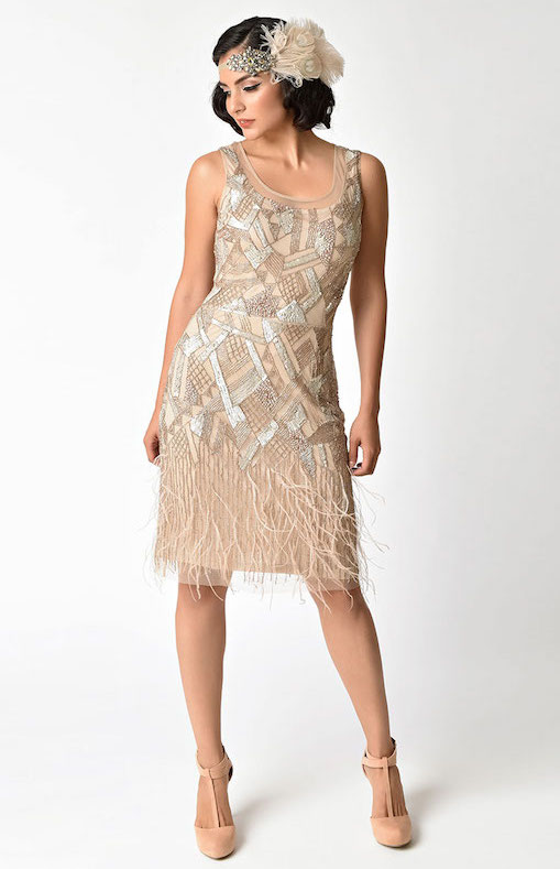 1920s_Style_Champagne_Beaded_Deco_Feather_Fringe_Marilyn_Flapper_Dress_1.jpg