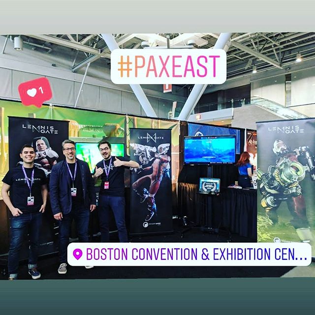 We're all set! Come and visit us at booth 21133 :) .
.
.
.
.
.
.
.
#paxeast #paxeast2019 #gameconference #gameconvention #lemnisgate #gamedev #indiedev #indiegamedev #indiestudio #timetravel #onlinegaming #pcgaming #videogameaddict #gamedevelopers #gamedev #testedongamers #ratloopcanada #picoftheday