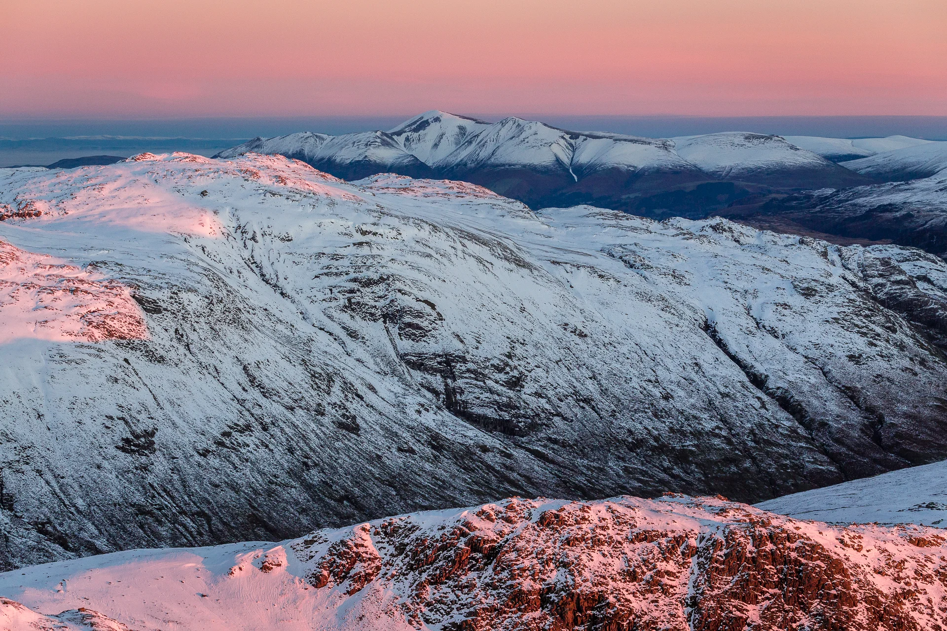 Pastel Skiddaw