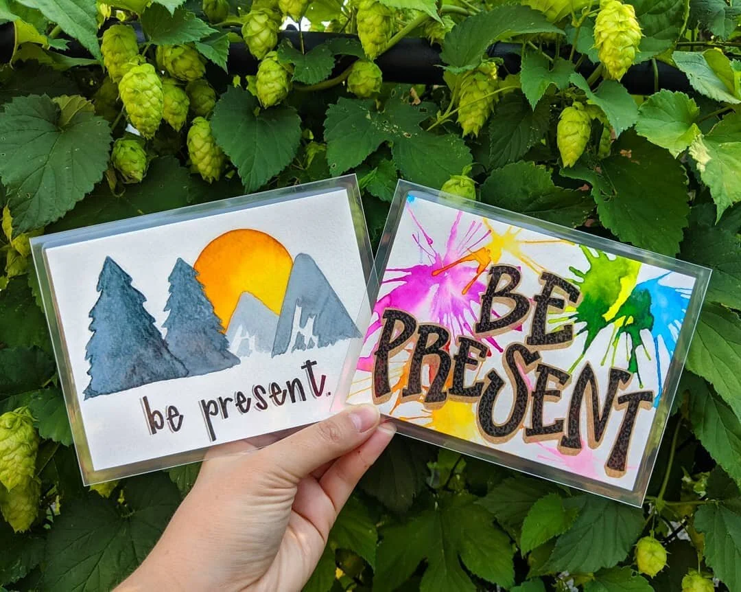 Today is a good day to Be Present 🧘&zwj;♀️ #mondaymantra #mindfulnessmonday

{ custom meditation cards }