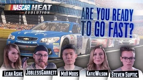 EPIC FINISH! Watch as we race through NASCAR Heat Evolution!