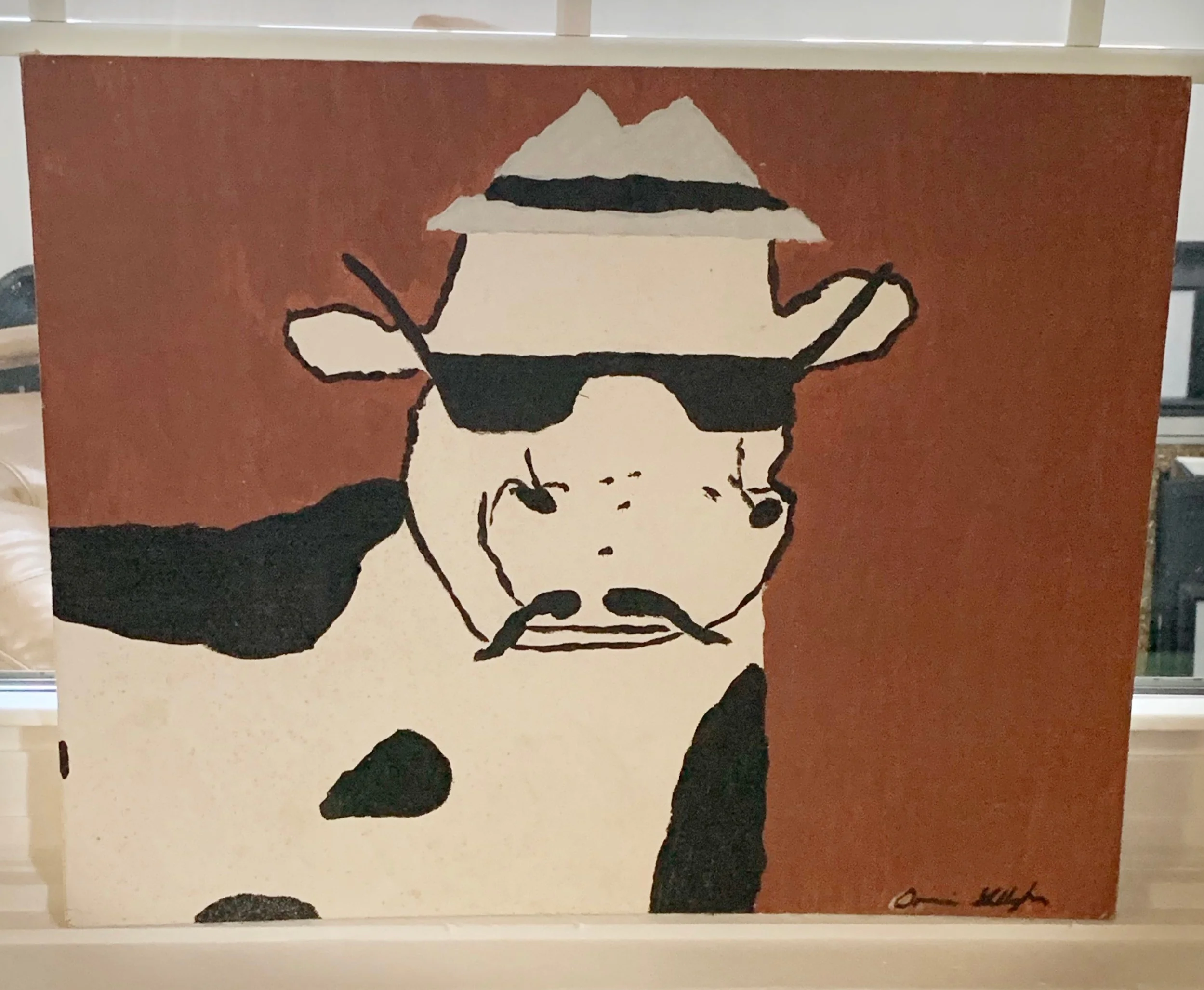 COW WITH SHADES by Donnie Gallagher