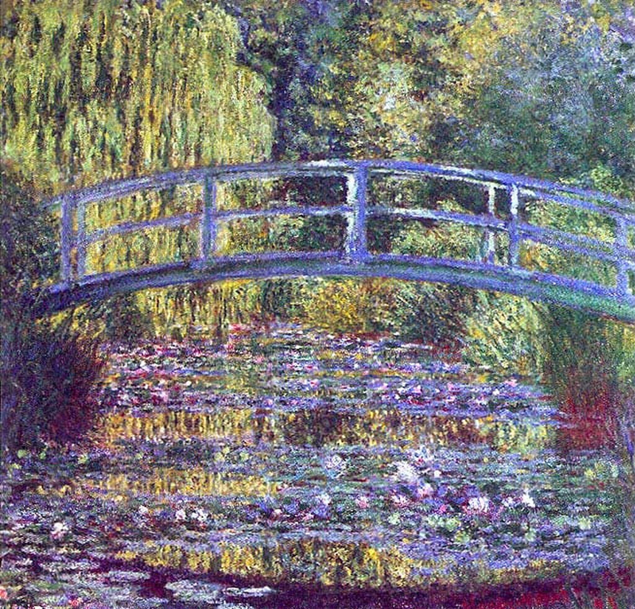 Claude Monet The Japanese Bridge Harmony In Green.jpg