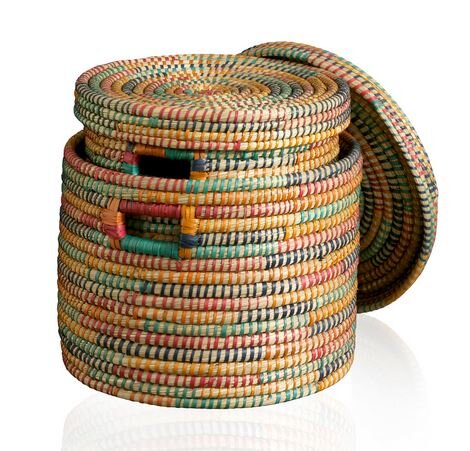 Round Rainbow Baskets Set of 2.JPG