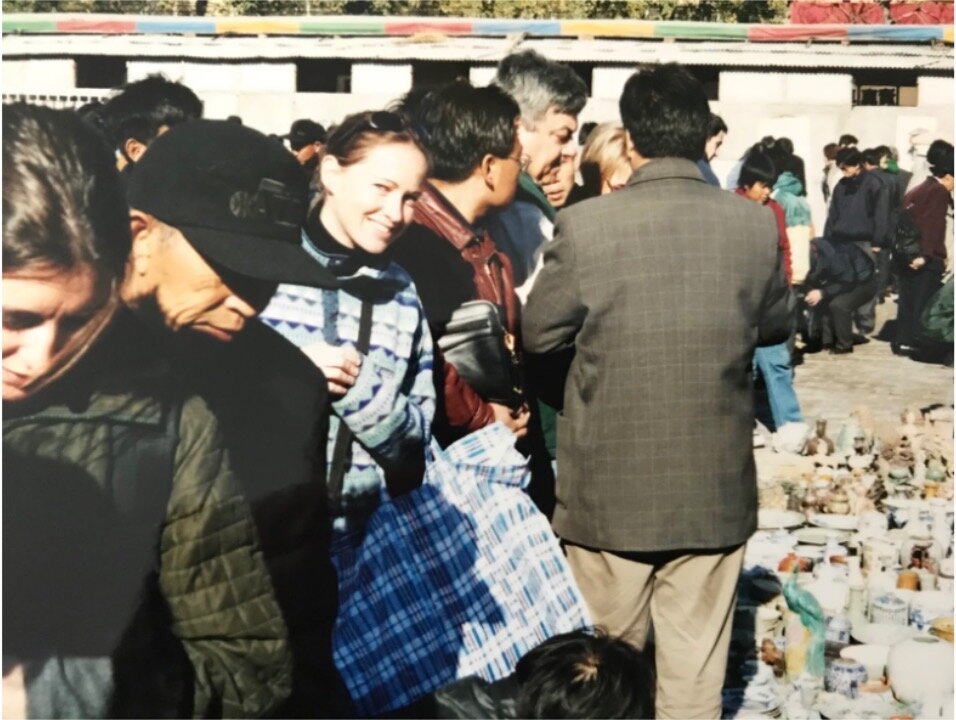 JD at the Ghost Market in Beijing, circa 2001.JPG