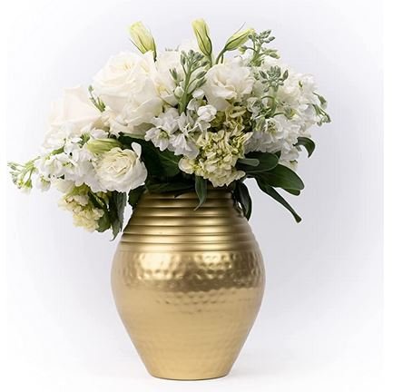 Walbrok Gold Vase 7in 