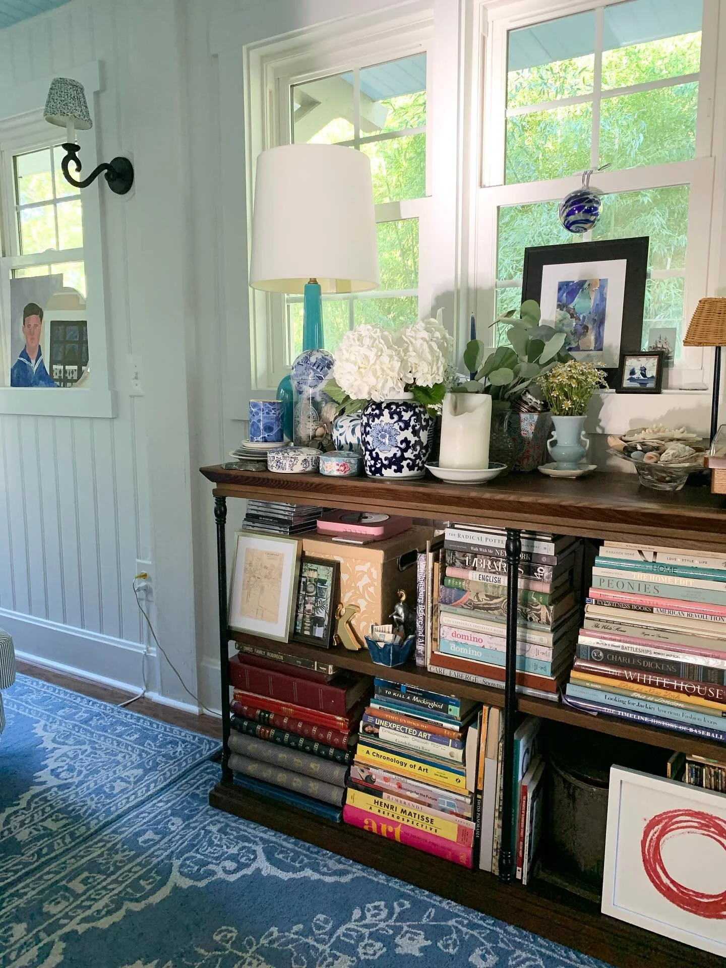 Happy Saturday Friends! I love when I&rsquo;m able to capture the light bouncing off the floor and illuminating the sunporch. I literally just snapped this pic! ☺️ I really love when Insta is Insta! And today is my Monthly Group Share - once a month 