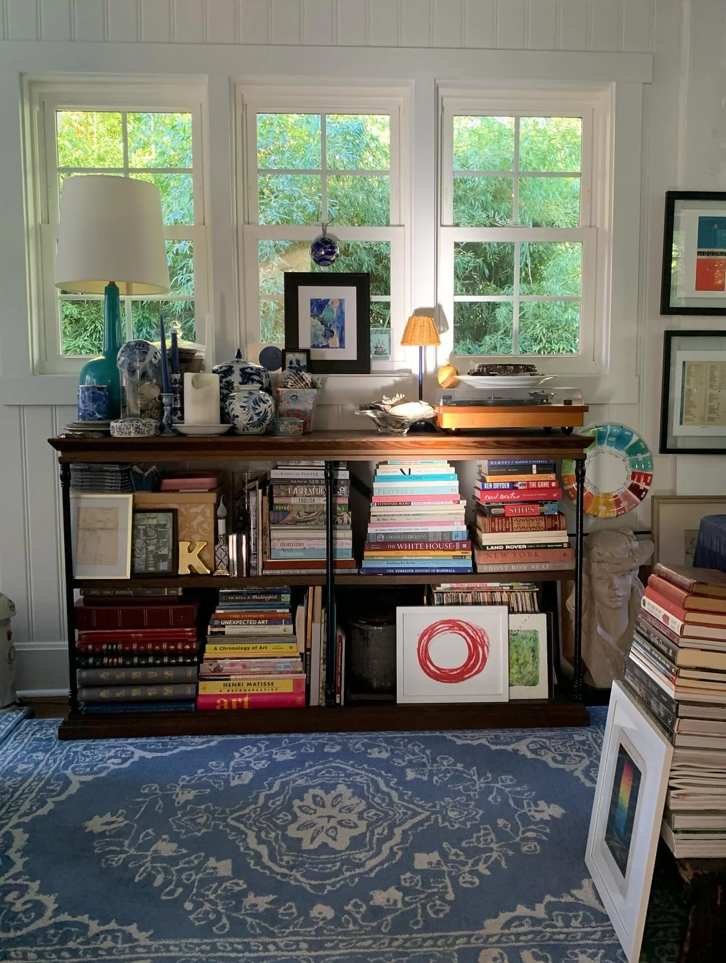 This image is not from today because it’s raining buckets in New Jersey as I type this. 
I always feel elated when I capture the sunlight bouncing off our wood floors - sunlight always finds a way friends! 
I have a ToDo list I’m getting