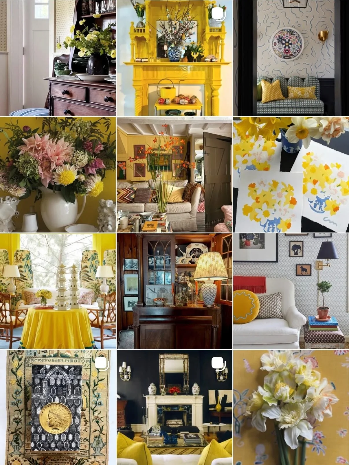 Happy #friendlyfriday friends. I&rsquo;m dreaming of yellow Daffodils! Please follow these images to the originators feed and show these creatives lots of  L💛VE with a double tap and a follow! Hoping you find a new account or two! 
&bull; 
This week