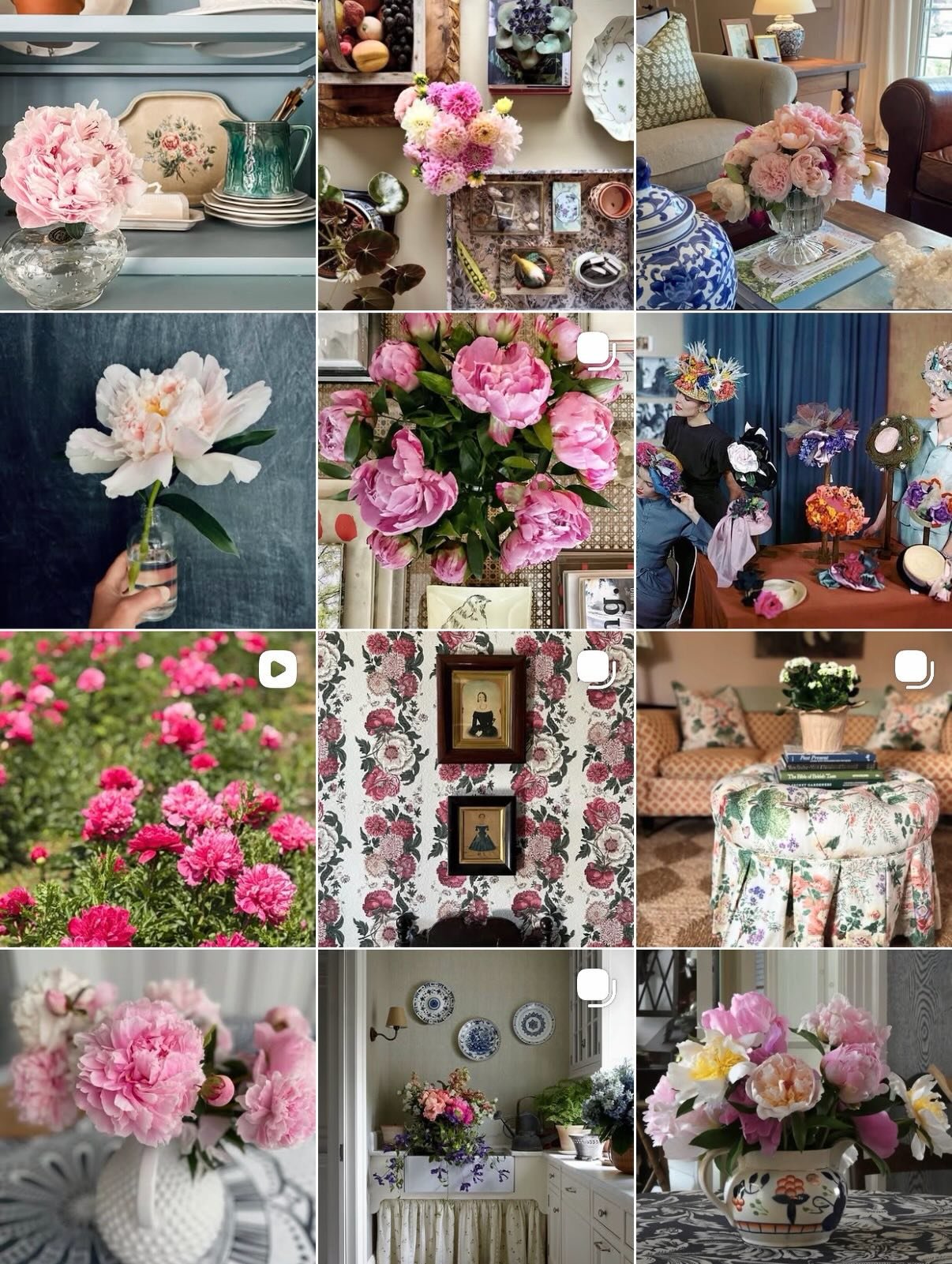 Happy #friendlyfriday friends. Please follow these images to the originators feed and show these creatives lots of  L🩷VE with a double tap and a follow! Hoping you find a new account or two! 
&bull; 
Friends I&rsquo;ve been obsessed with Peonies sin