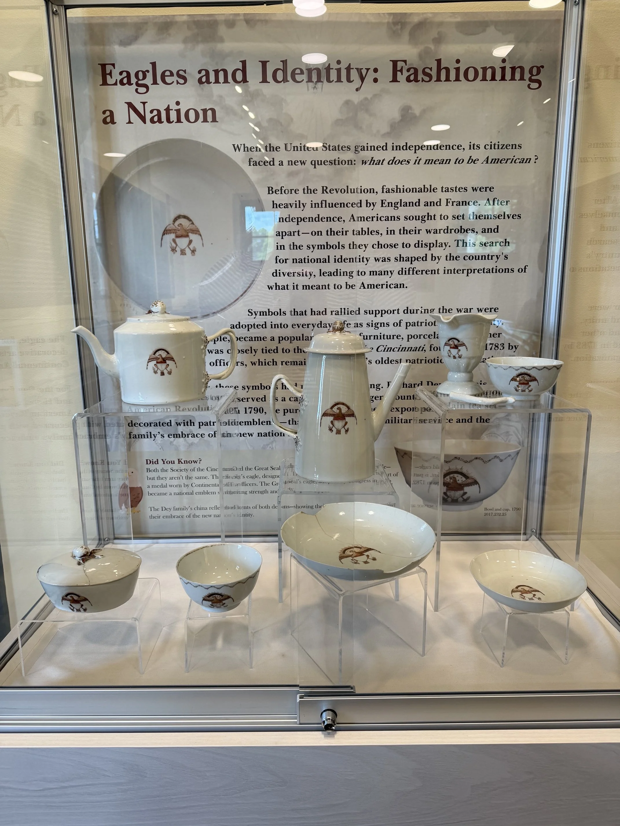 Visitors Center cases 