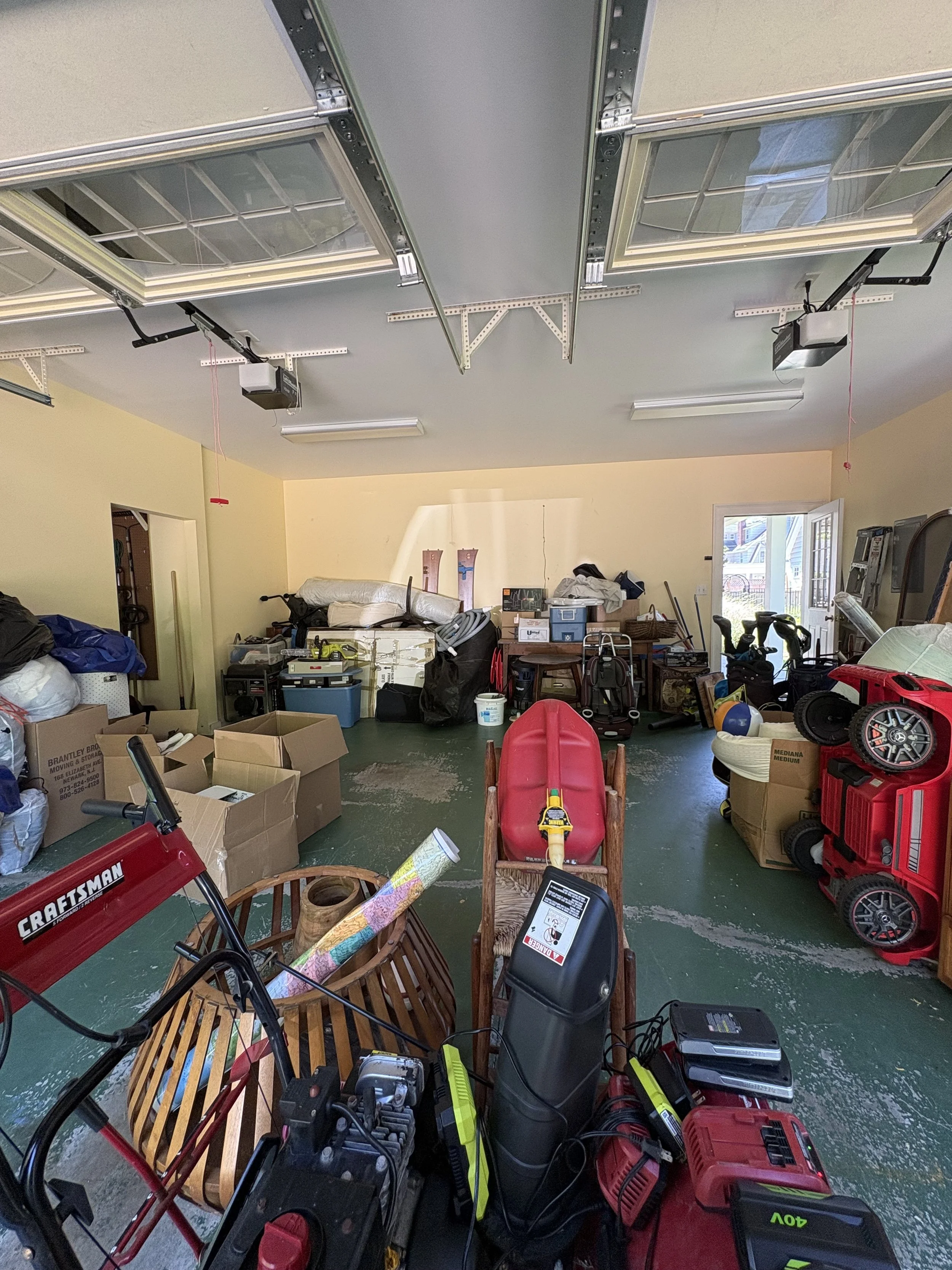 GARAGE BEFORE / AFTER
