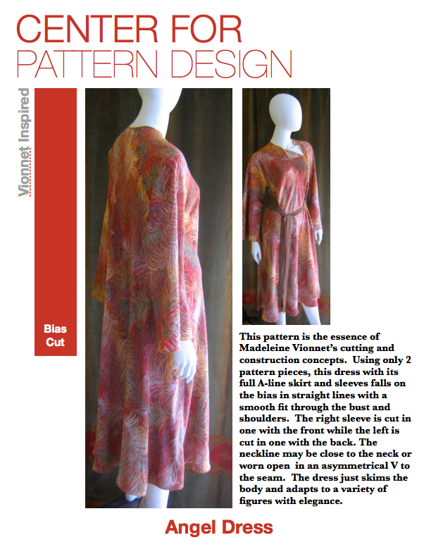 Angel Dress Pattern Center For Pattern Design Sewing PAtterns
