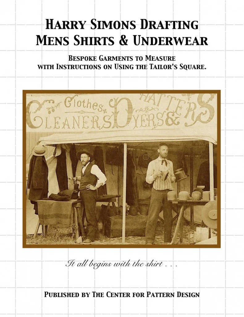 Harry Simons Drafting Mens Shirts and Undergarments