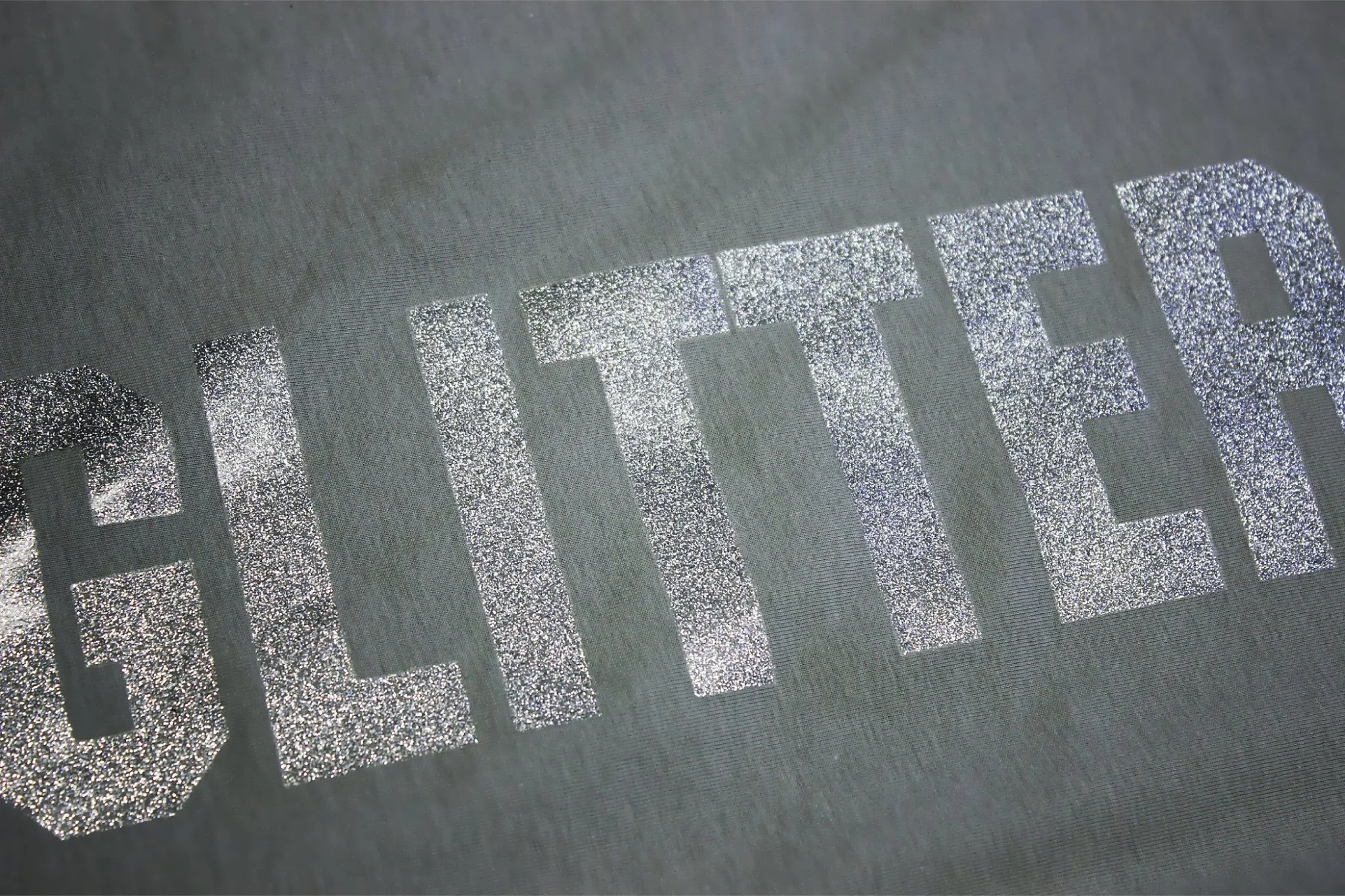 All About Glitter Plastisol Transfers — Howard Custom Transfers, Inc