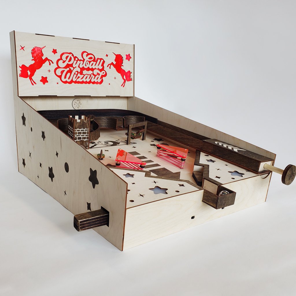 One Of A Kind Pinball Machine by Sam Barks of Mixed Hues — MakeATX