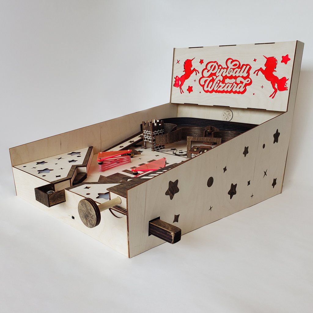 One Of A Kind Pinball Machine by Sam Barks of Mixed Hues — MakeATX