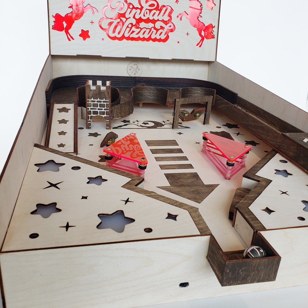 One Of A Kind Pinball Machine by Sam Barks of Mixed Hues — MakeATX