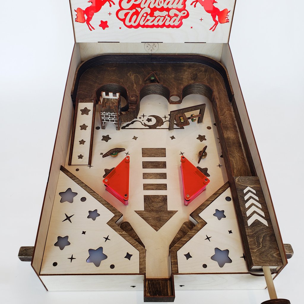 One Of A Kind Pinball Machine by Sam Barks of Mixed Hues — MakeATX