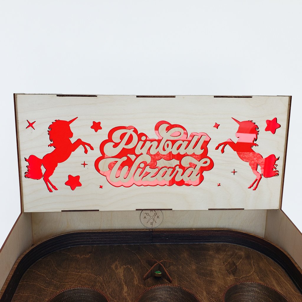 One Of A Kind Pinball Machine by Sam Barks of Mixed Hues — MakeATX