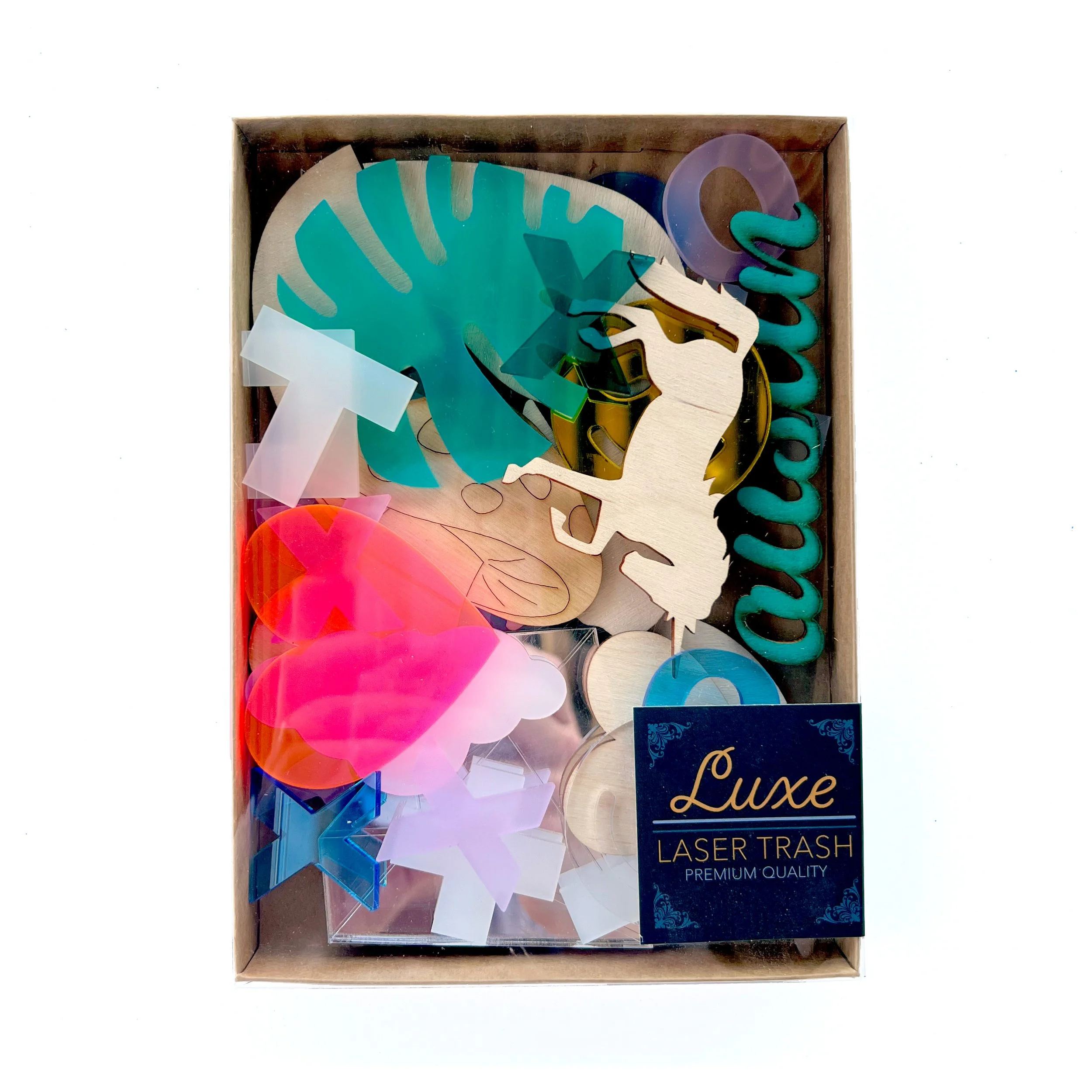 Luxe Laser Trash