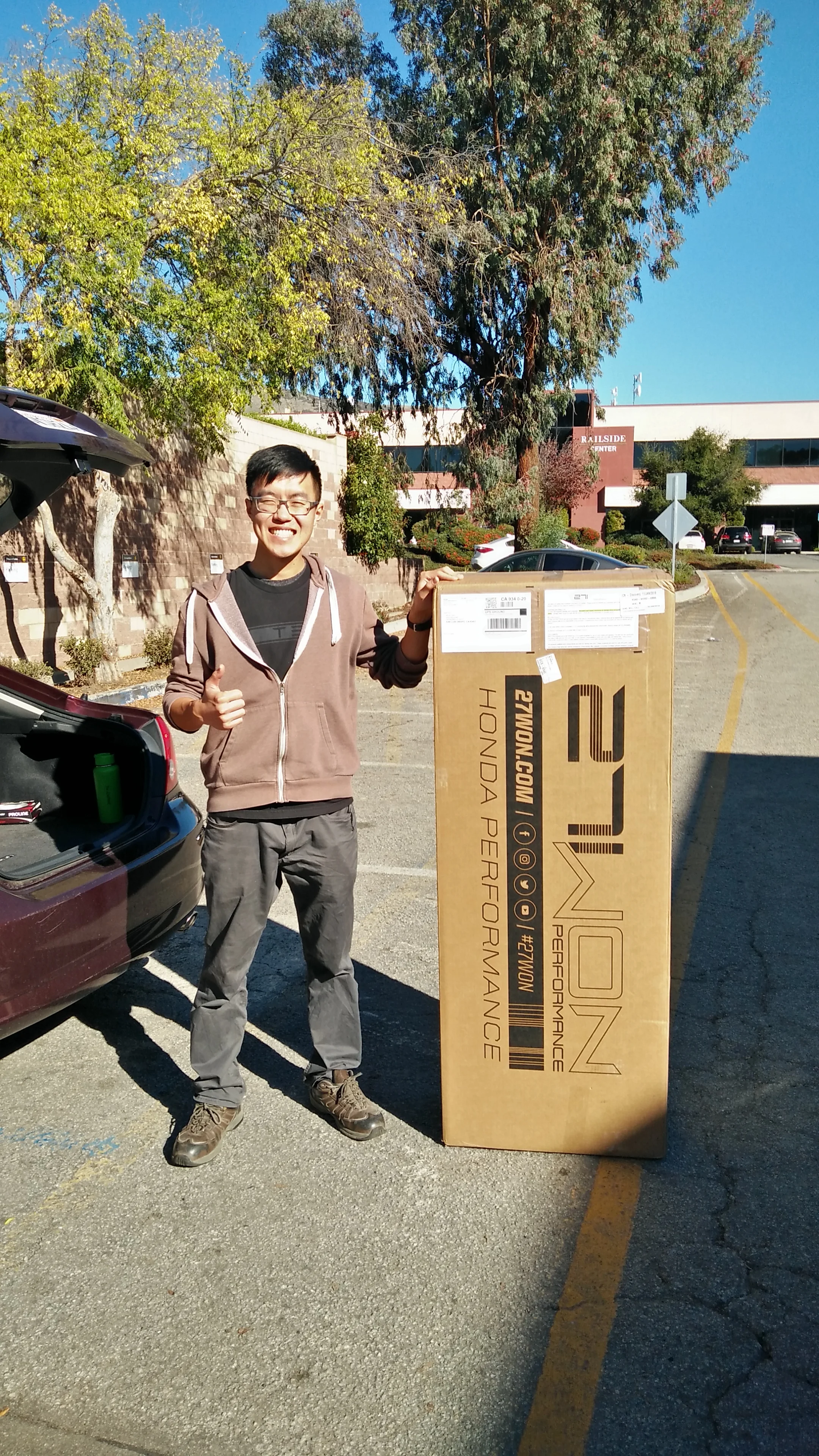 Honda Civic 2017 exhaust