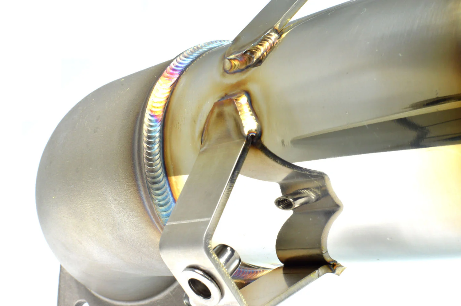 Precision TIG-welding with every down-pipe