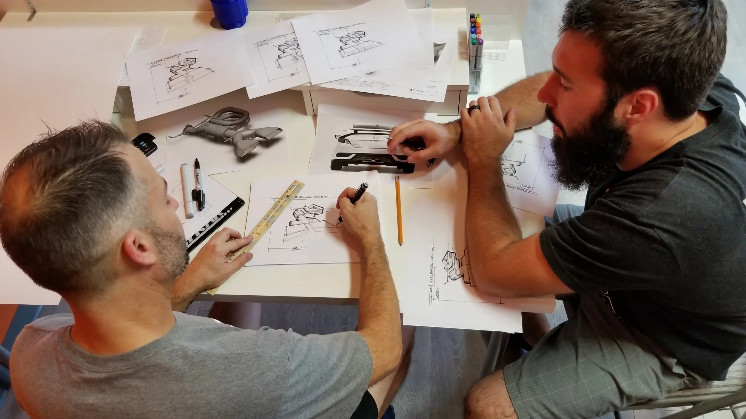 From concept, to design, testing, packing and everything in between the team is hands on 100%