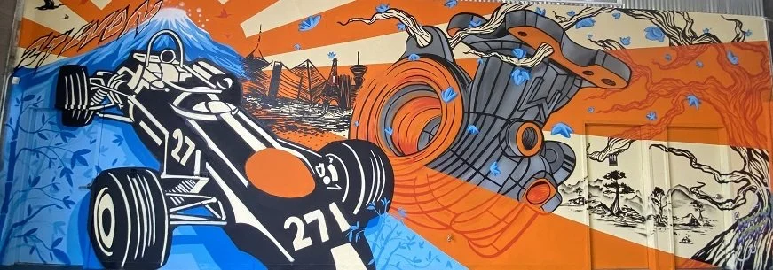 A Mural is Born at 27WON HQ