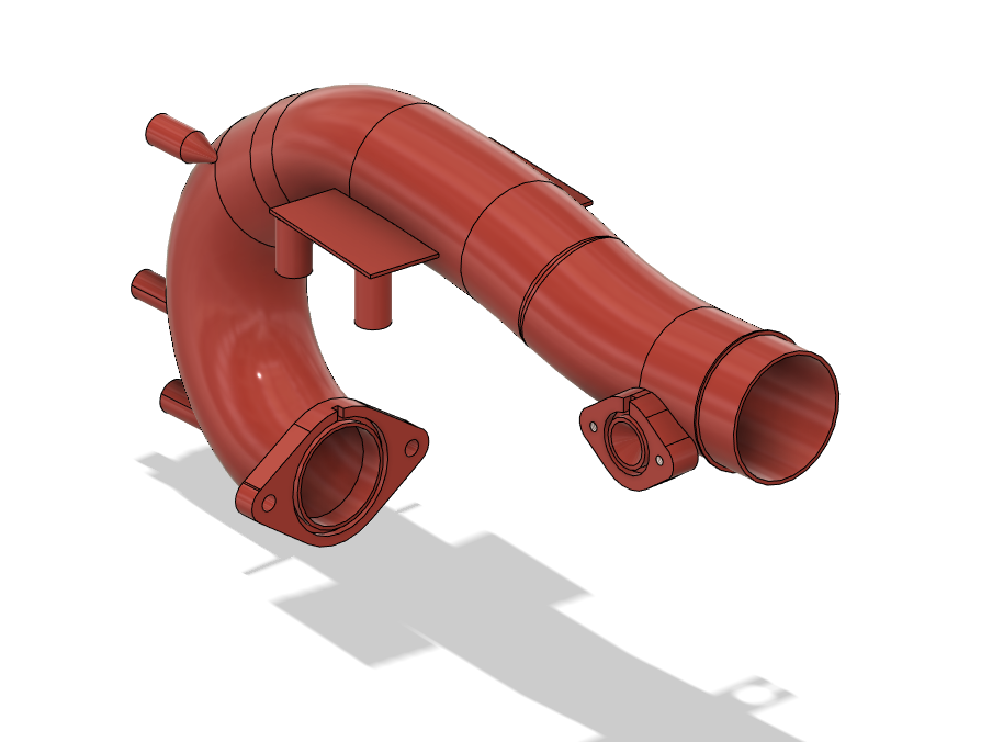 11th Generation Turbo Inlet Pipe, Design Pt. 2 (Initial Concepts)