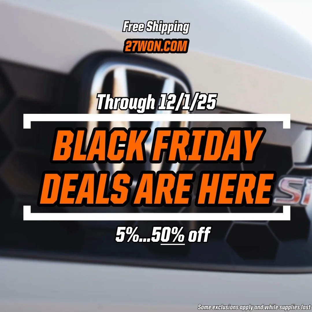 BLACK FRIDAY IS OFFICIALLY HERE and so are the deals. If you&rsquo;re late to the party, our BIGGEST AND BADDEST SALE is already on. In fact it ends 12.1.25 so jump on those parts you&rsquo;ve been waiting to scoop up all year before they&rsquo;re al