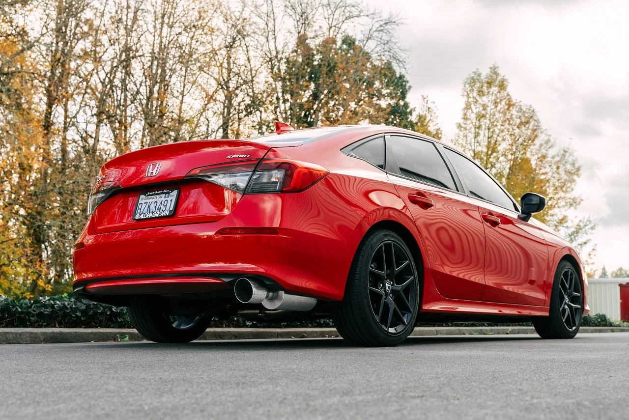 REAL Sporty sound for the Civic Sport.

This Single Exit Exhaust for the 2022-2025 Civic 2.0NA brings a classic tuner look and sound to the trims that need it the most. Coming fully loaded with the same 27WON build quality and same lifetime warranty 