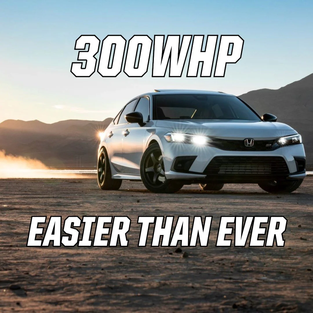 Do you know what your 11th Gen 1.5T needs to make 300hp to the wheels? Don&rsquo;t worry, we got you fam! 

Our all-in-one package is here to help you take your 22+ Civic or Integra to the next level! This kit comes complete with our popular Gin Turb