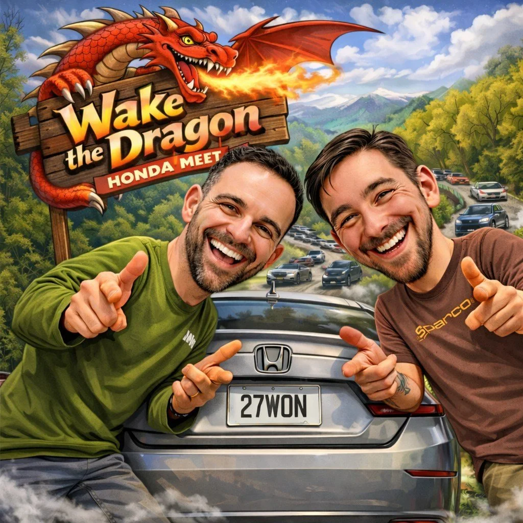 Starting today through tomorrow, 27WON will be at Fontana Village, NC attending the @civicxwakethedragon event! If you're here, come find Vlad &amp; Jake and see if you can get any scoops on what projects they're working on next. 

🏁________________