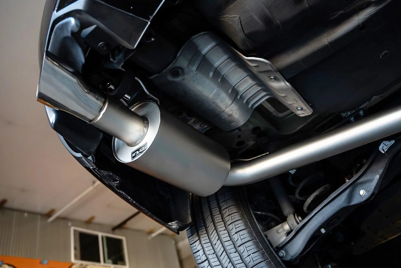 Stainless Steel Exhaust System Kit For Honda Accord 2.4L 2008-2012 – Front Pipe, Resonator, Muffler