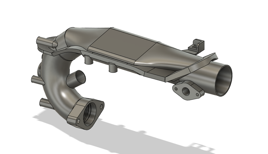 11th Generation Turbo Inlet Pipe, Design Pt. 1 (OEM Breakdown) — 27WON