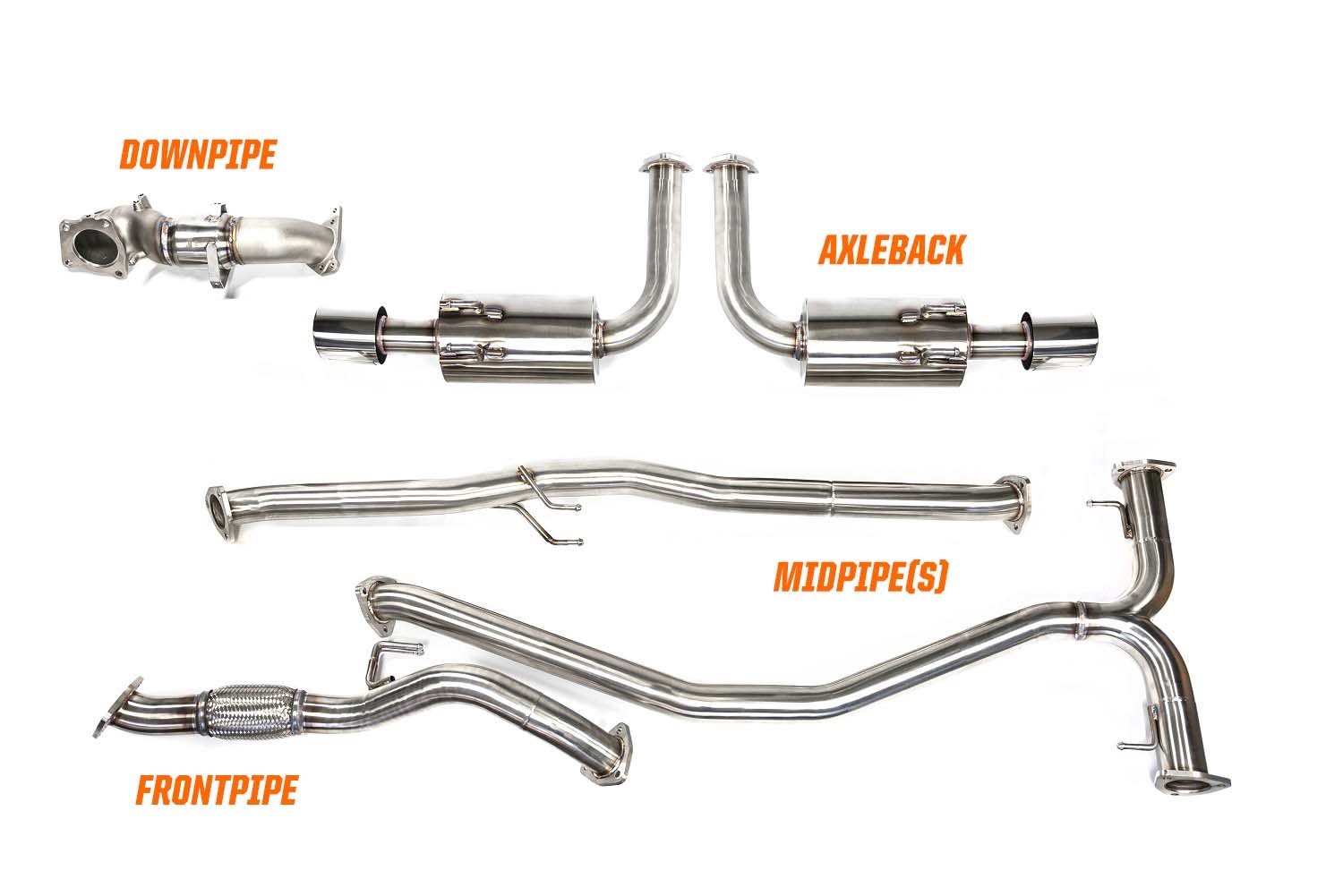 Demystifying Exhaust Systems: “Front Pipe Back vs. Cat-Back vs. Turbo-Back  — 27WON Performance