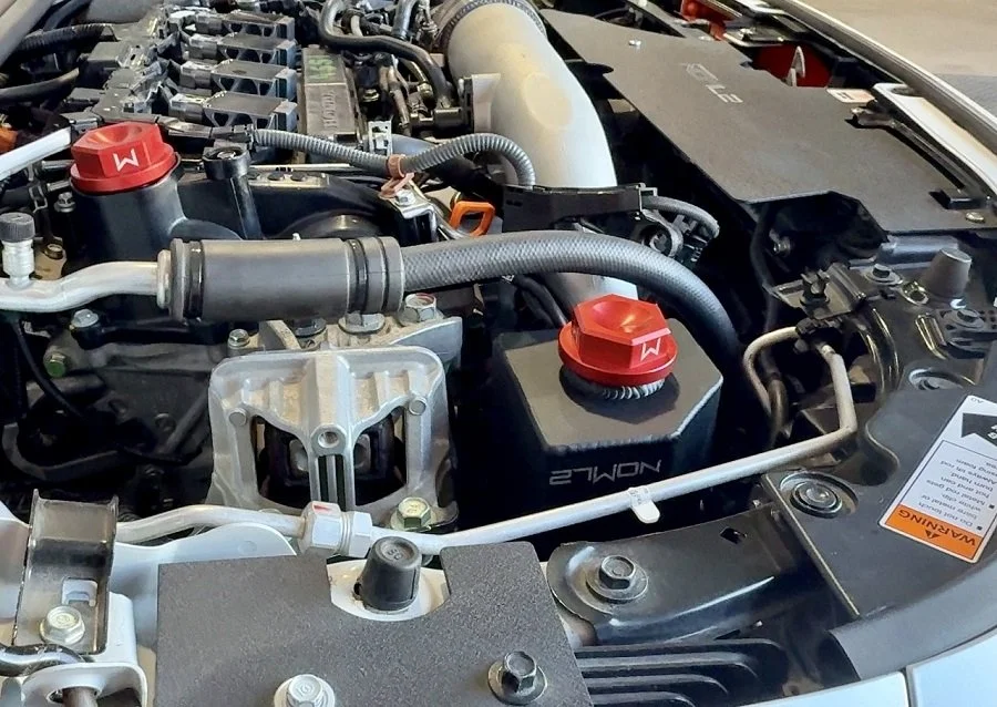 27WON 22+ Civic 1.5T Coolant Tank (Installed)