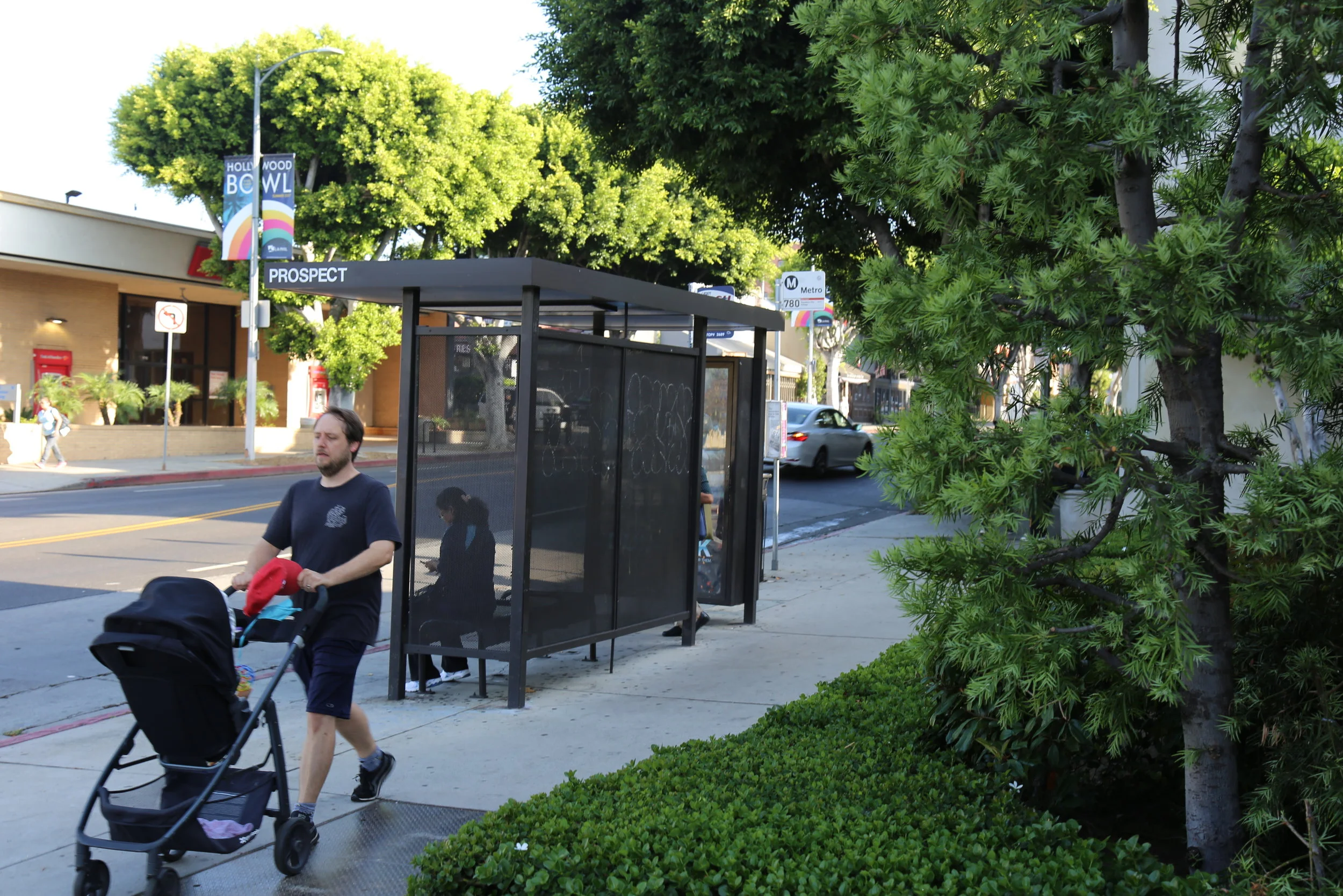 Izzy's starting point in Los Feliz