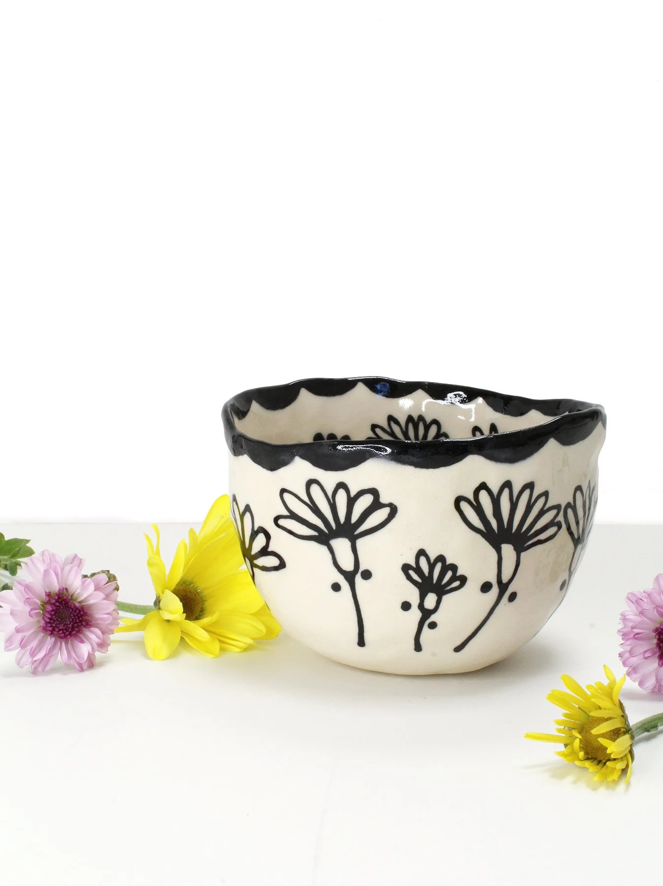 Barro by Lucrecia Margarita Small Bowl Flowers.jpg