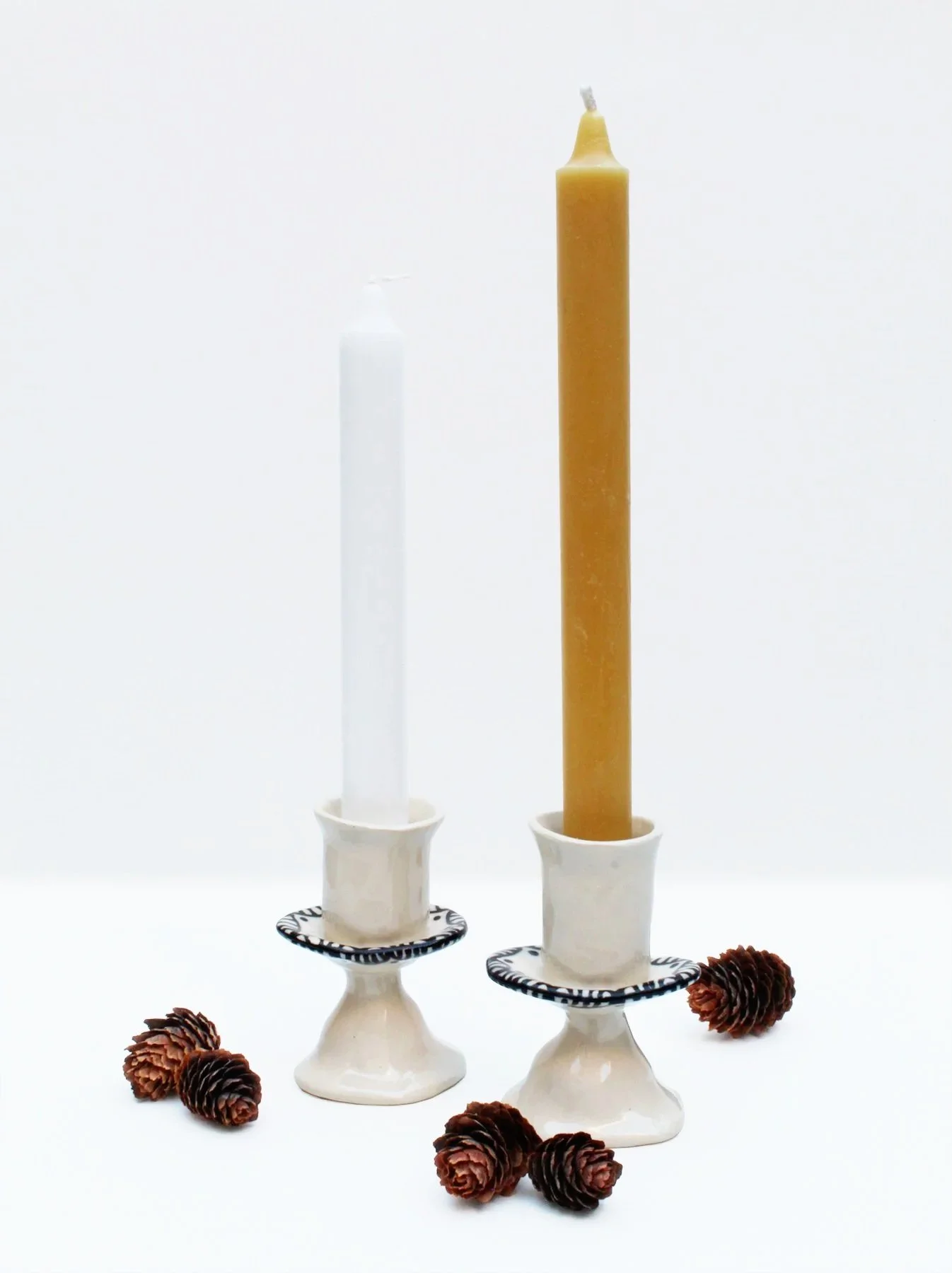 Barro+by+Lucrecia+Clear+Stripped+Scallop+Candle+Holder+pinecone.jpg