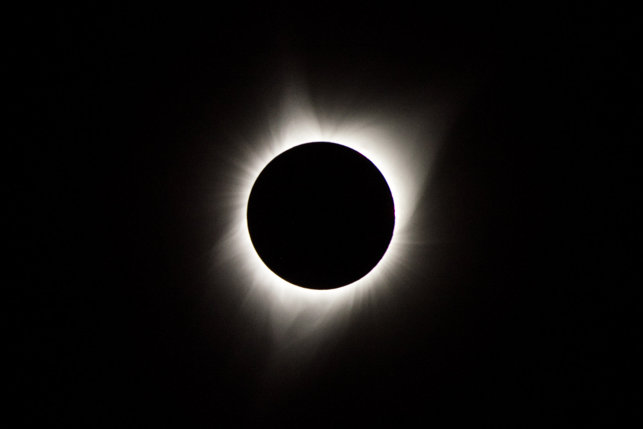 August 21st, 2017. 10:22:55 AM. Total solar eclipse. Totality. Big Summit Prairie, Oregon.