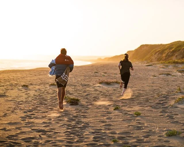 Golden hour California coastlines