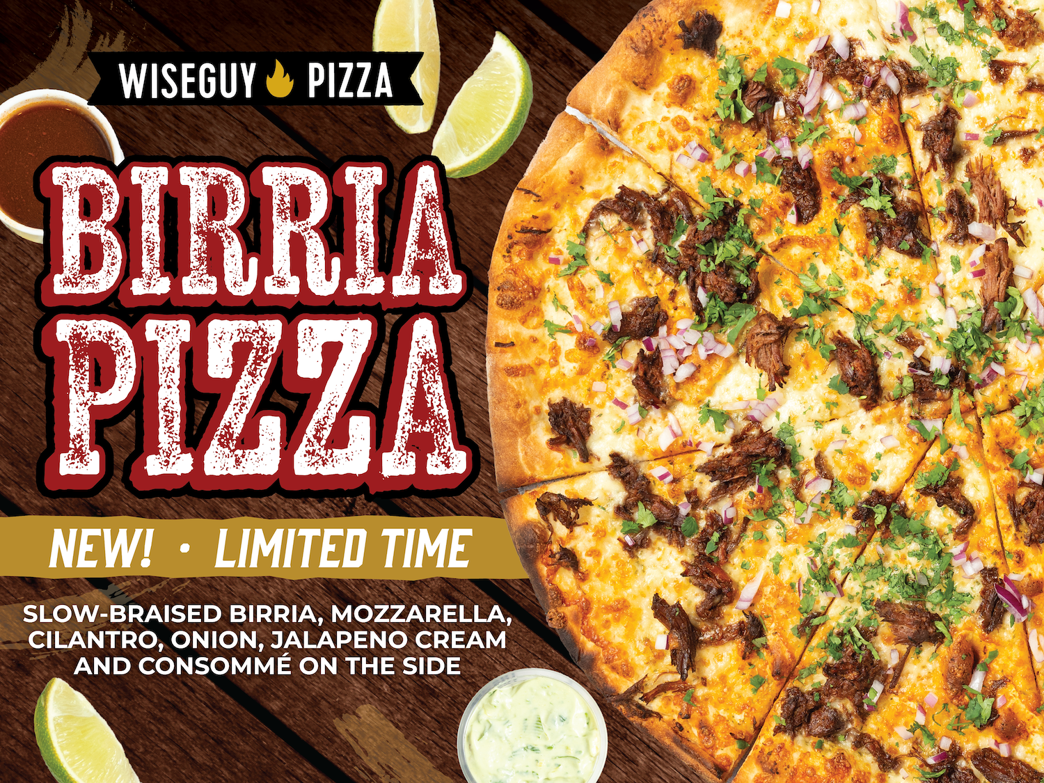 NEW: BIRRIA PIZZA
