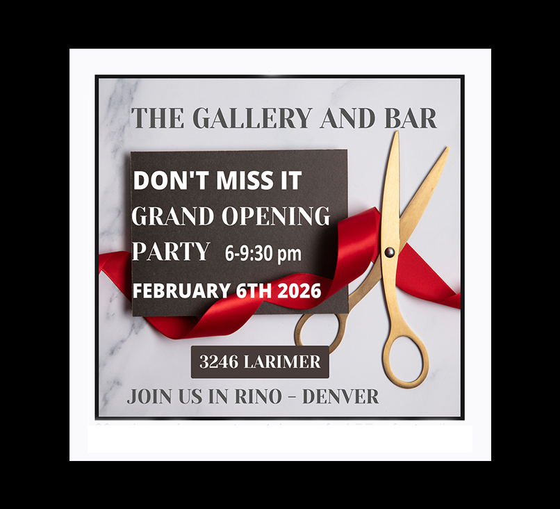 First Friday February 6th our New Adjoining Space The Gallery throws a Grand Opening Party