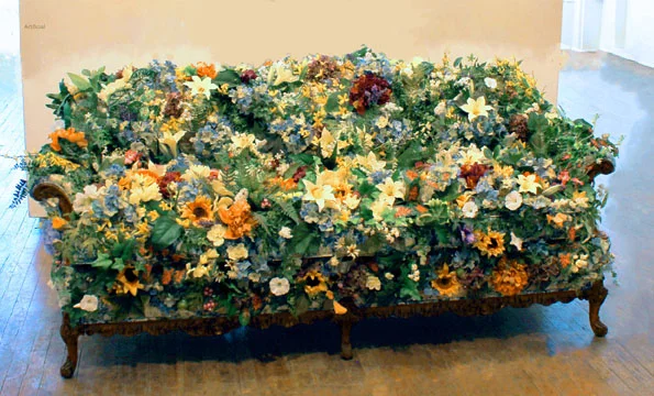 ARTIFICIAL - 1 of three works by Laura Phelps Rogers - included in the ARMCHAIR TRAVELER and VICARIOUS TRAVELER Exhibitions at Republic Plaza in the Lobby and Mezzanine, Denver, CO. 2017